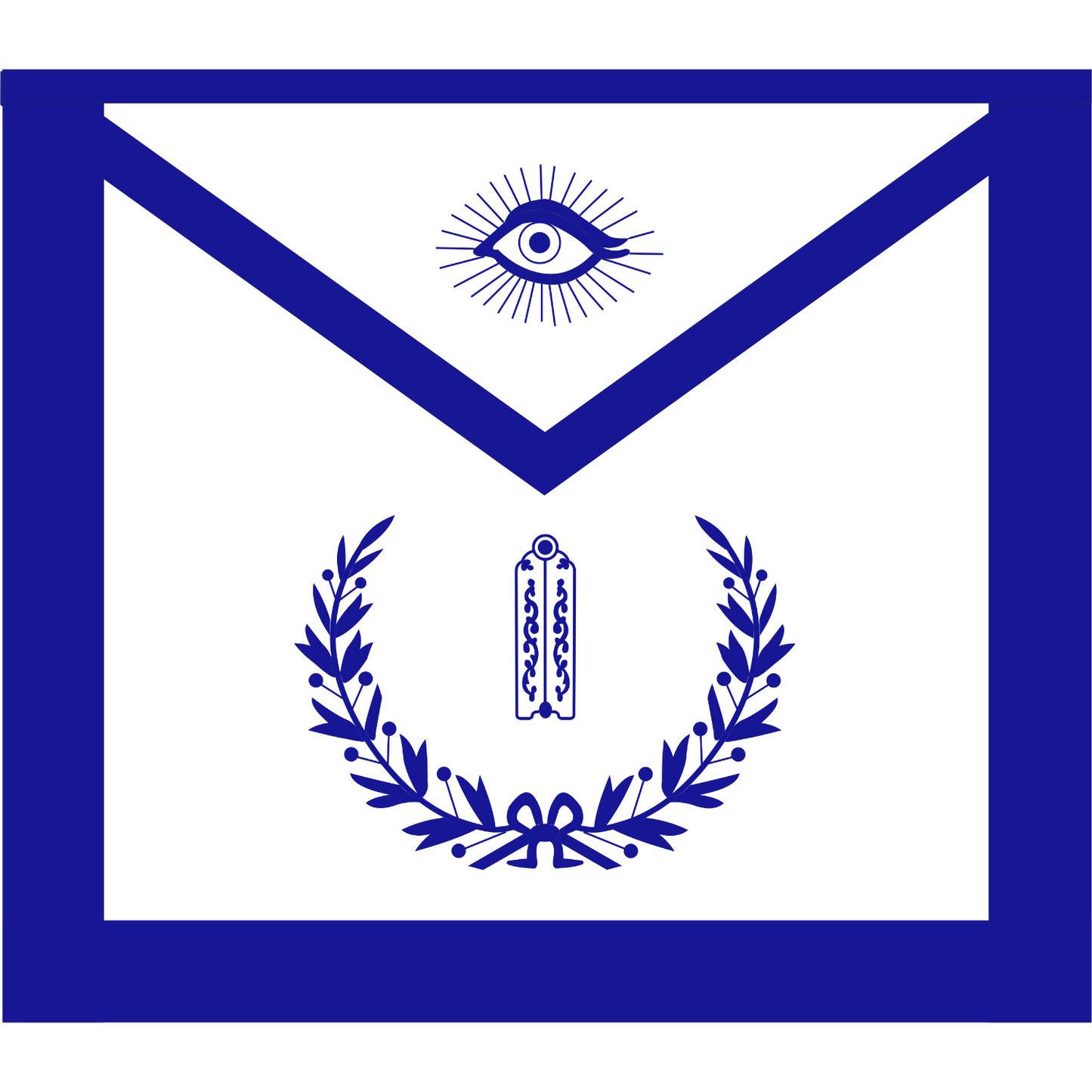 Junior Warden Blue Lodge Officer Apron