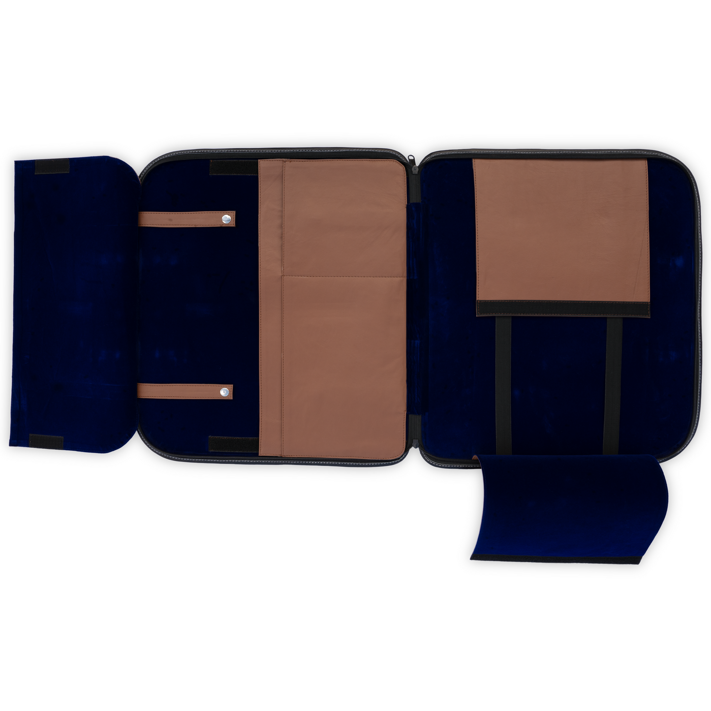 Hand-Carved Brown Leather Apron Case – Past Master Apron Case for William Hannon