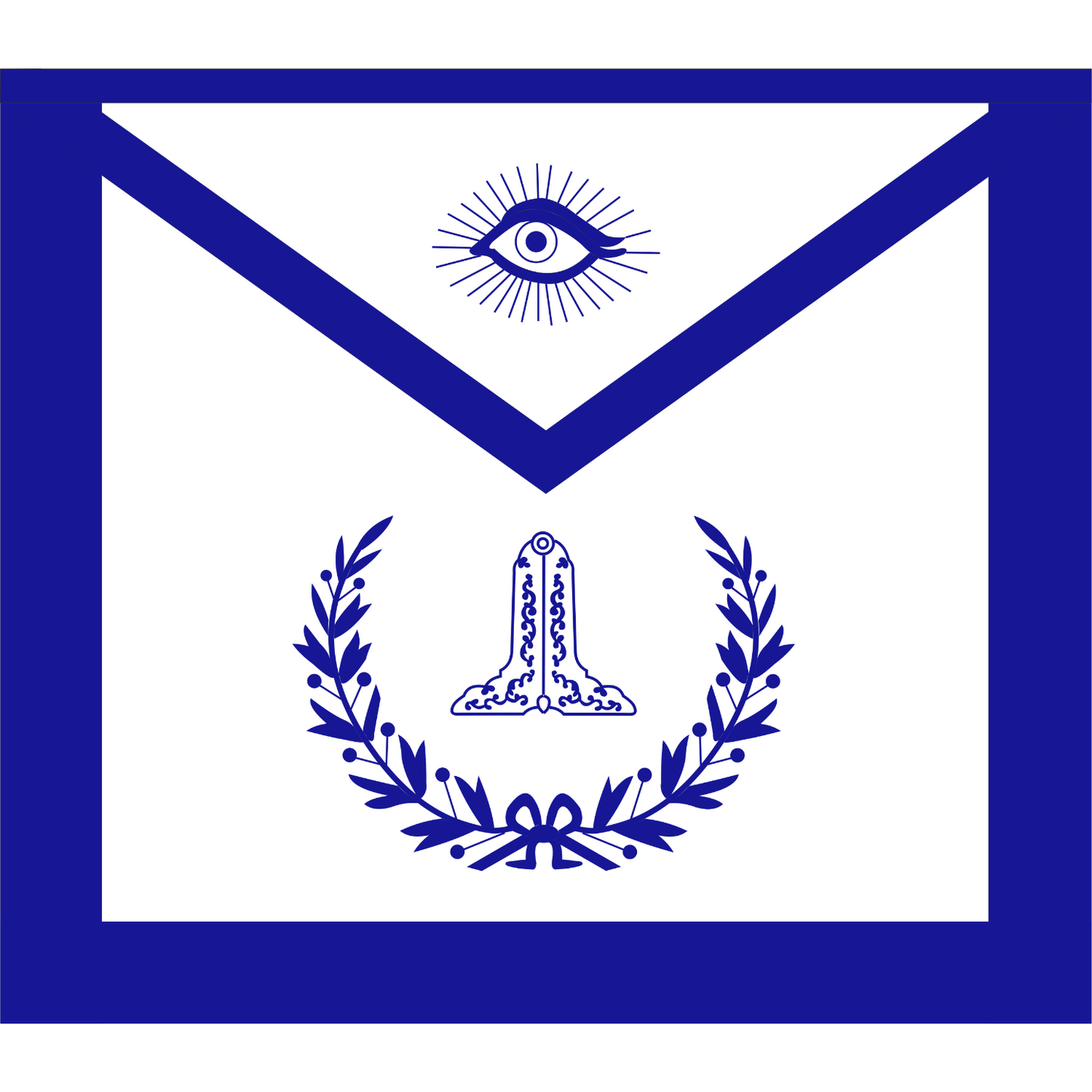 Senior Warden Blue Lodge Officer Apron