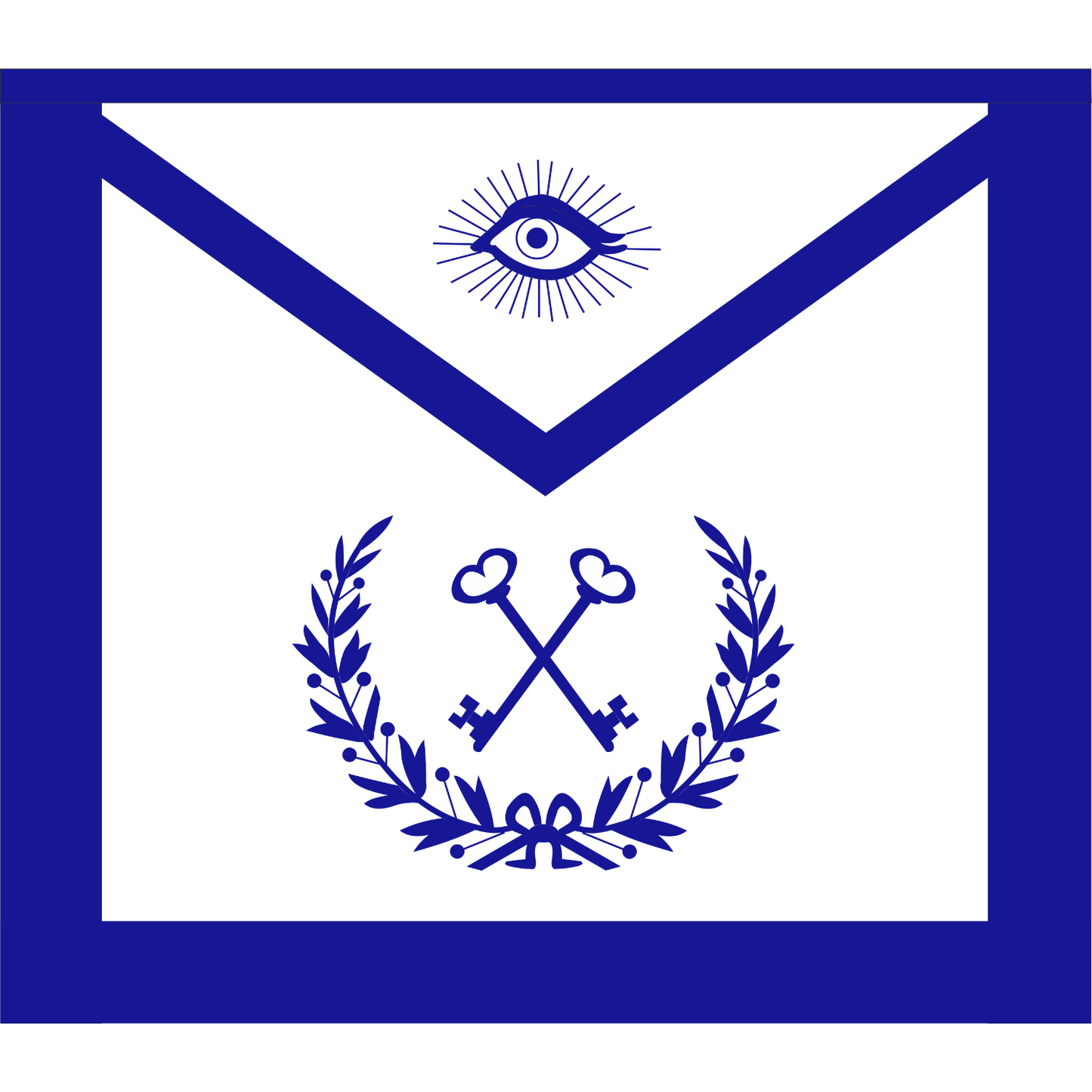 Treasurer Blue Lodge Officer Apron