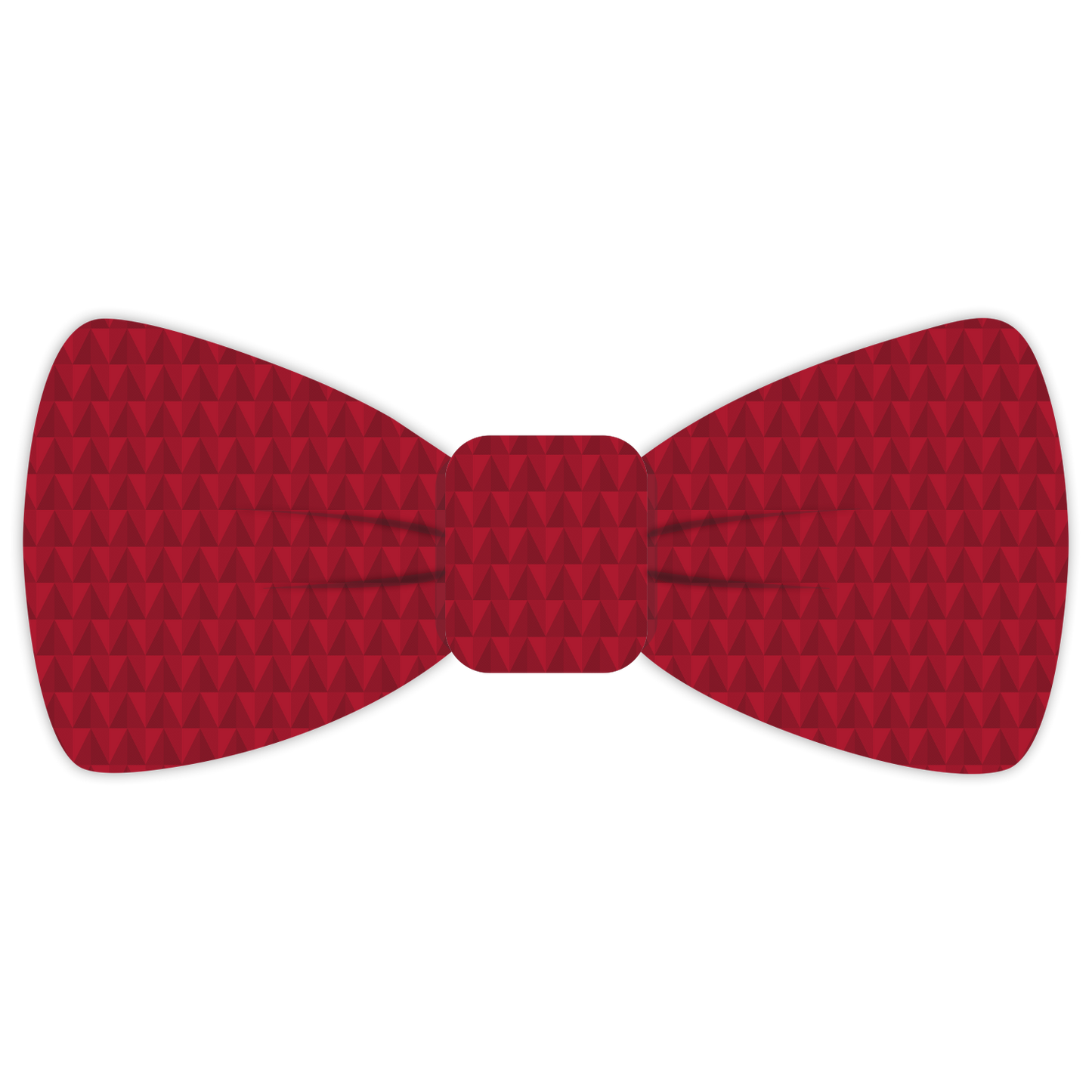 Masonic Red Tie - Triangular Order Collection 2310