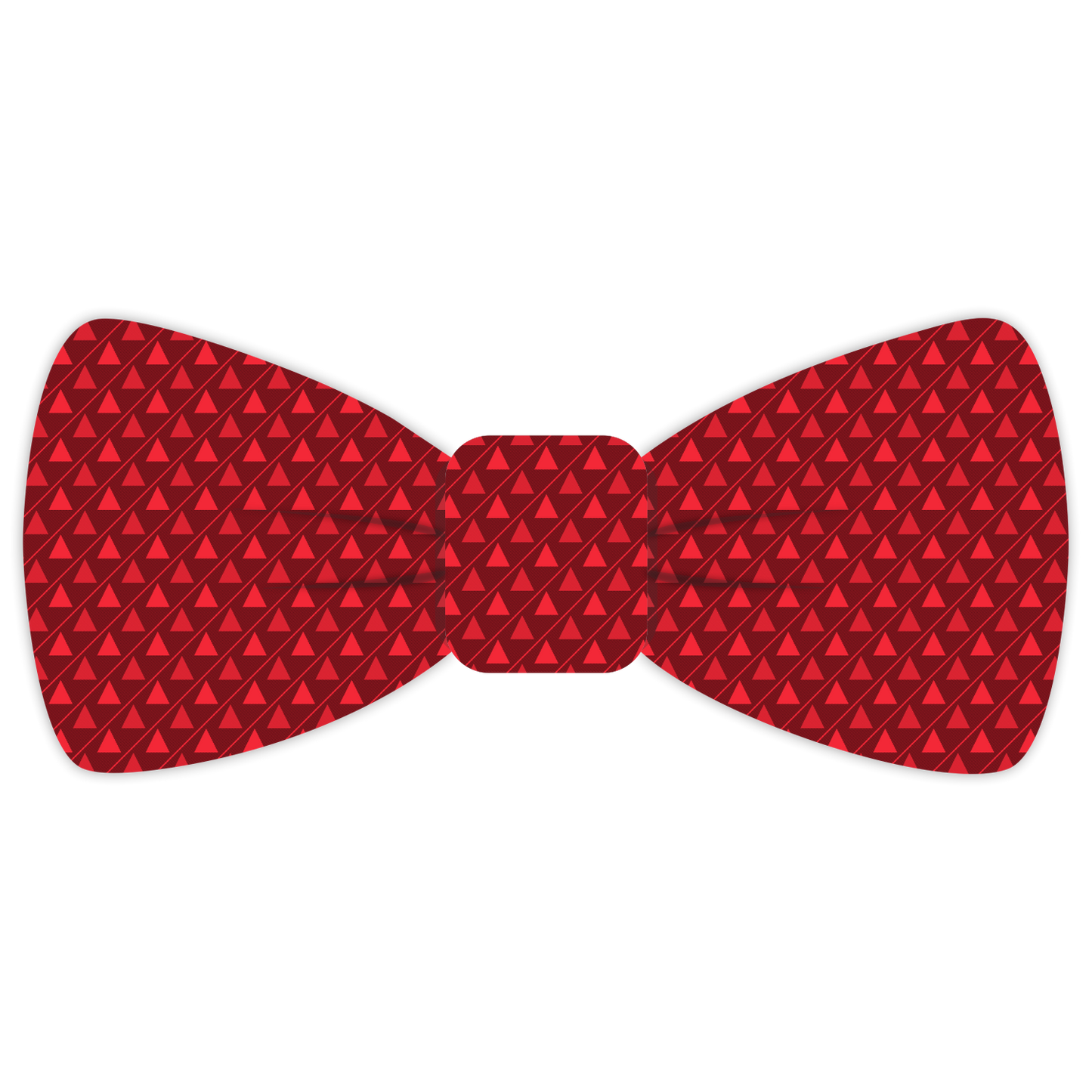 Masonic Red Tie - Triangular Order Collection 2320