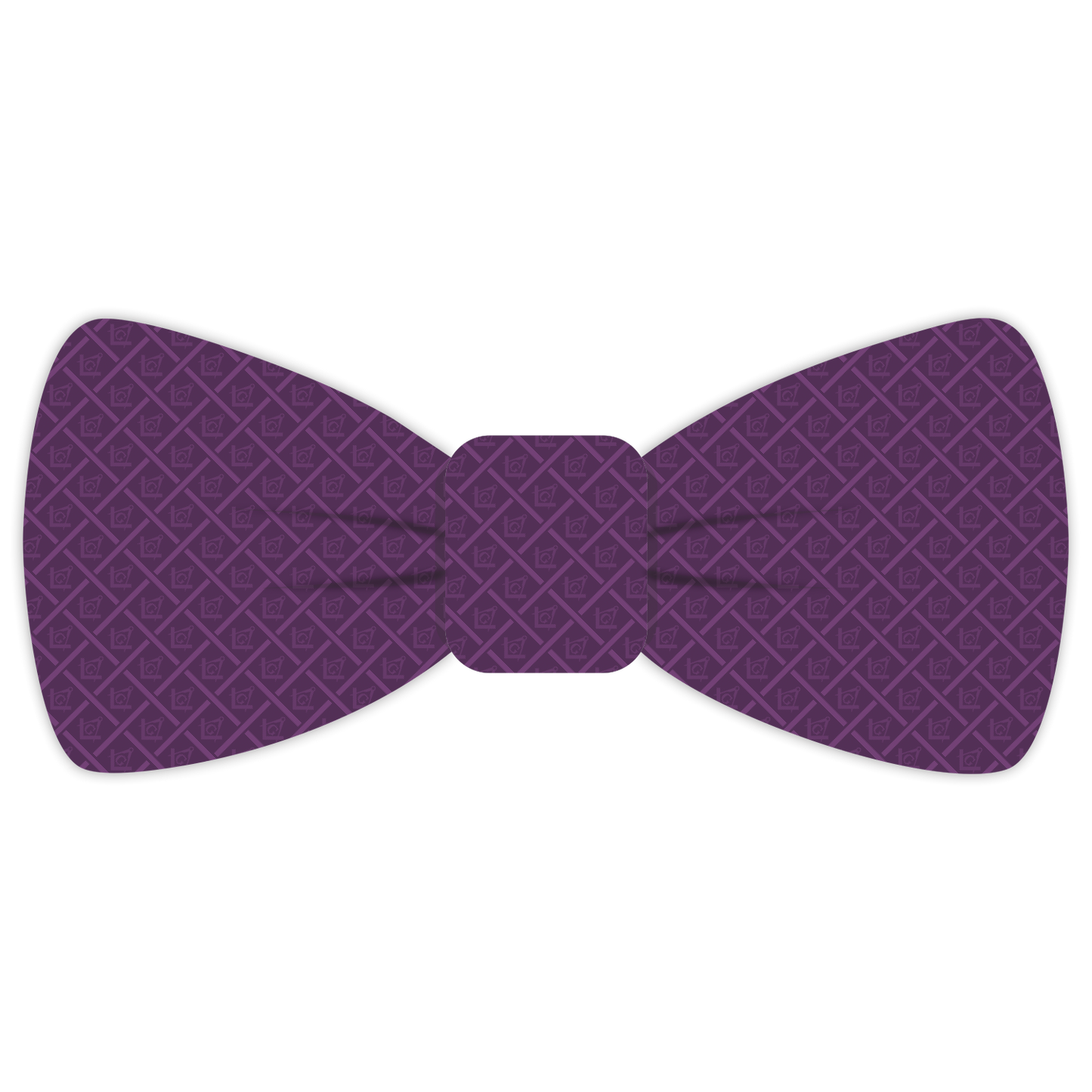 Masonic Purple Tie - Prudent Compass Collection 2330