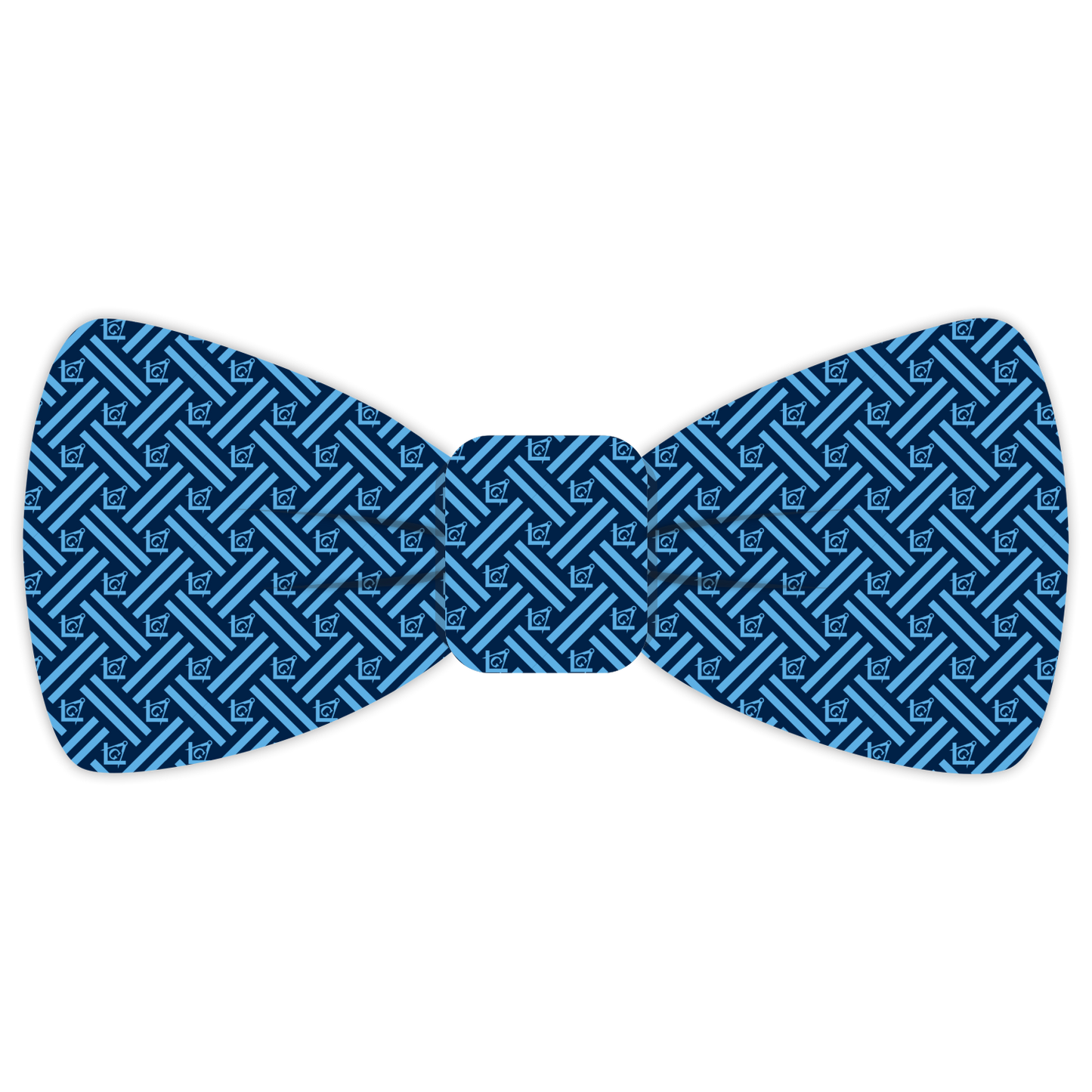 Masonic Blue Tie - Prudent Compass Collection 2340