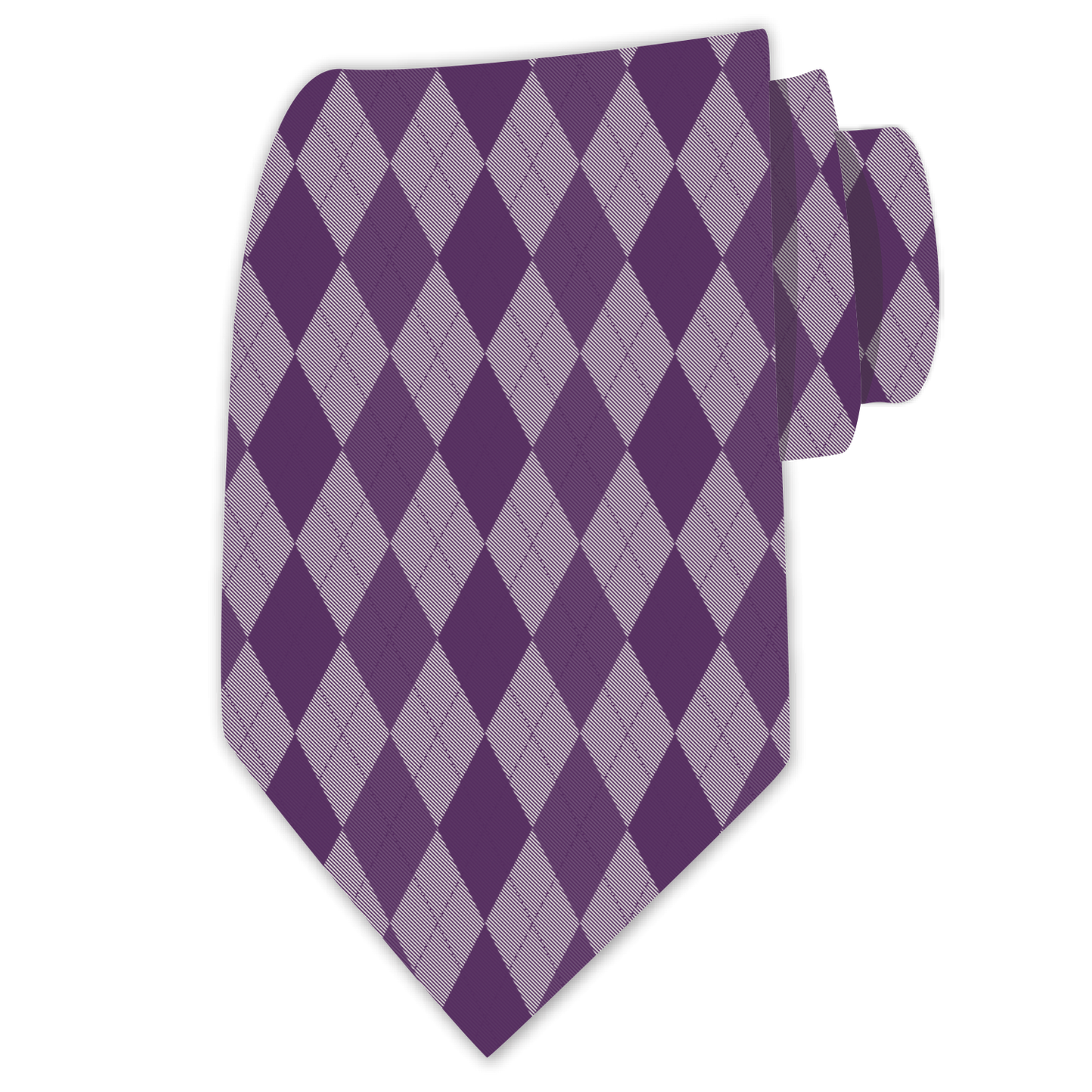 Masonic Purple Tie - Emblematic Collection 2380