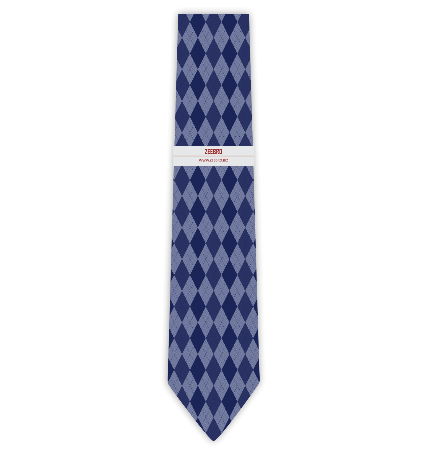 Masonic Blue Tie - Emblematic Collection 2380