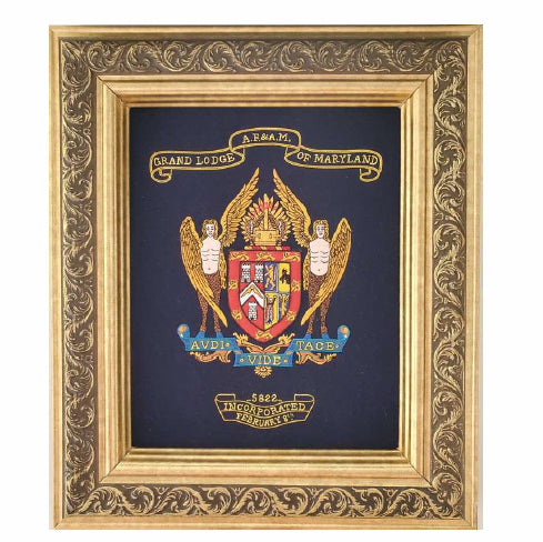 Masonic Members Service Gift Frame