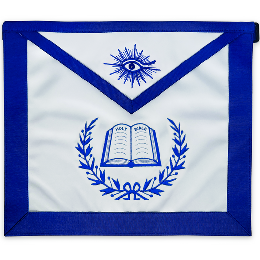 Masonic Blue Lodge Officer Chaplain Apron