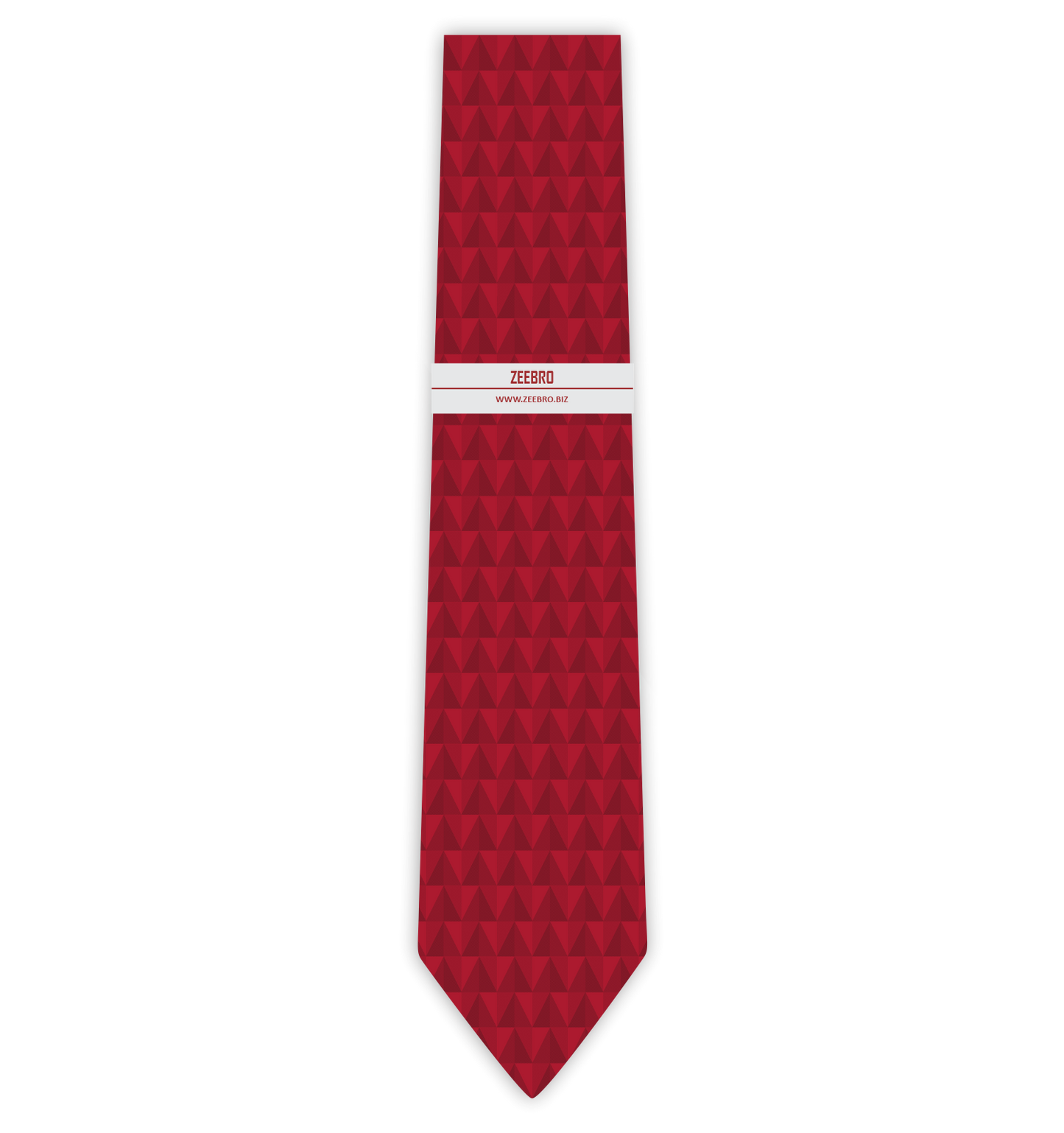 Masonic Red Tie - Triangular Order Collection 2310