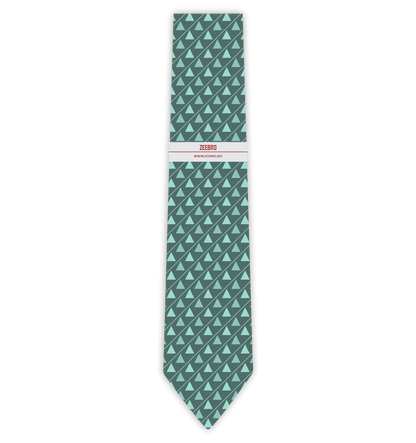 Masonic Green Tie - Triangular Order Collection 2320