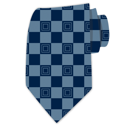 Masonic Blue Tie - Tessellated Sublime Collection 2350