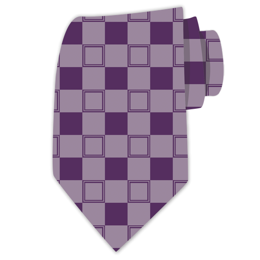 Masonic Purple Tie - Tessellated Sublime Collection 2360