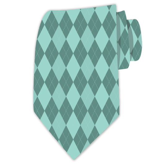 Masonic Green Tie - Emblematic Collection 2380