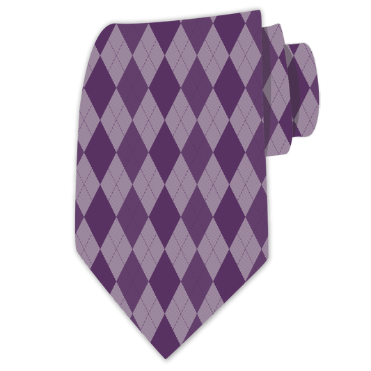 Masonic Purple Tie - Emblematic Collection 2380